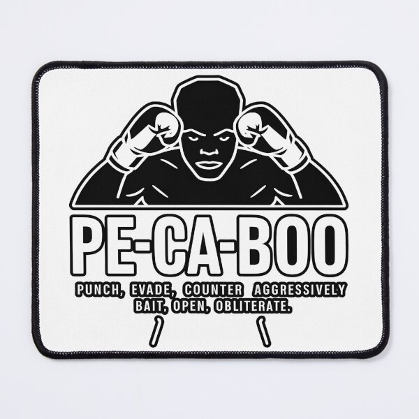 Item preview, PE-CA-BOO boxing Logo Variant III designed and sold by SugarBoxingCom.