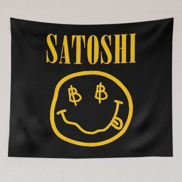 Item preview, Logo Satoshi Yellow Funny designed and sold by CandaceLevi.