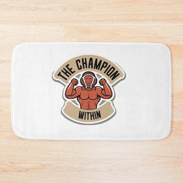 Item preview, The Champion Within - Wrestler's Victory Pose designed and sold by NiftyWrx.