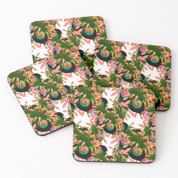 Item preview, Beautiful Orange Christmas Cactus Photography and Hand-drawn designed and sold by Victoria Rose.