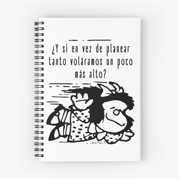 Item preview, Mafalda quino phrases designed and sold by MyWololo.