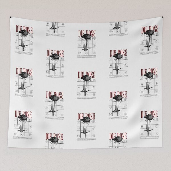 Item preview, DIE ROSE | Flower Illustration | White Background designed and sold by RM-Journey.