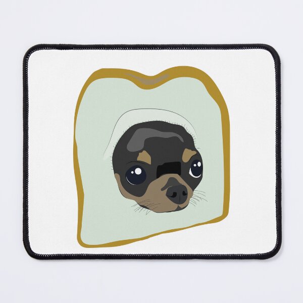 Item preview, chihuahua in bread designed and sold by JessicaMarinez.