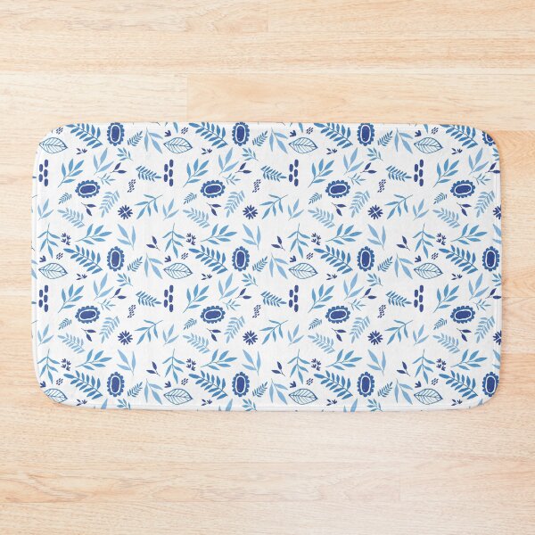 Item preview, blue foliage  designed and sold by Sarah Rudge.