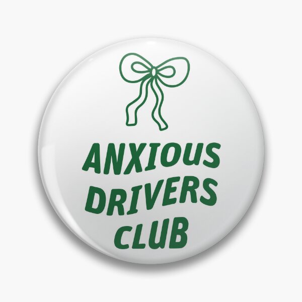 Item preview, anxious drivers club designed and sold by delphiniumco.