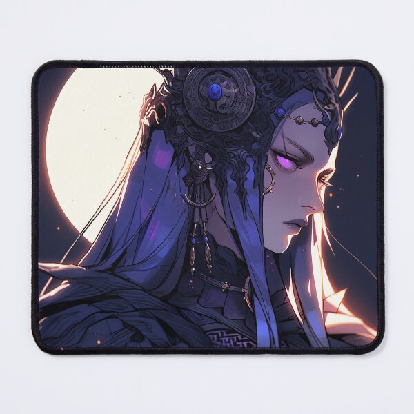 Item preview, Nocturnal Amethyst Enigma Anime Girl designed and sold by bubblegoth.