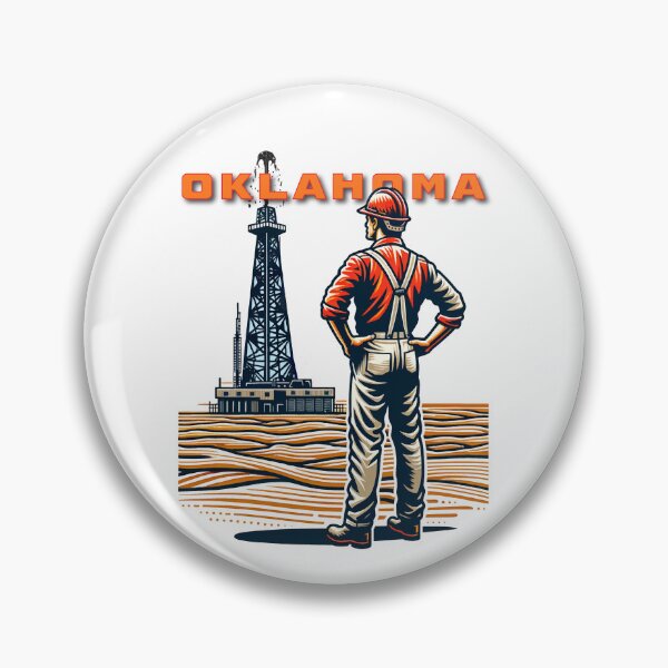 Item preview, Oklahoma oil fields designed and sold by NPStudio.