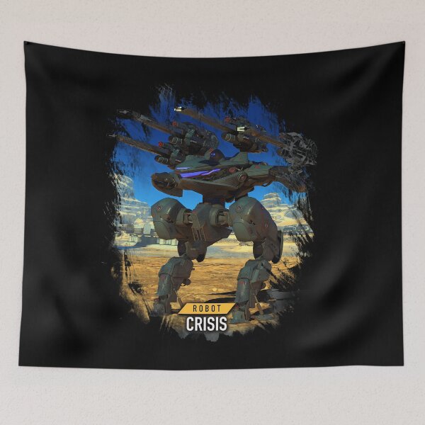 Item preview, Robot Crisis at War Zone  designed and sold by RooseveltMohr.