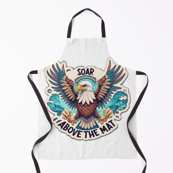 Item preview, Soar Above the Mat - Wrestling Eagle Watercolor designed and sold by NiftyWrx.