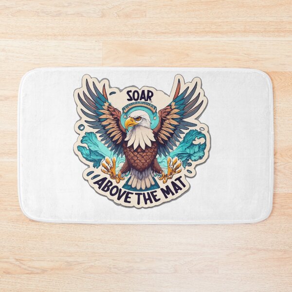 Item preview, Soar Above the Mat - Wrestling Eagle Watercolor designed and sold by NiftyWrx.