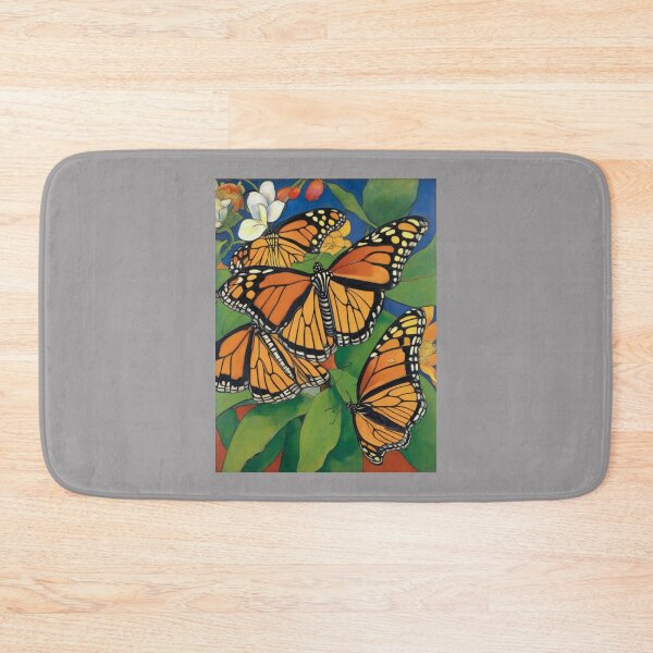Item preview, Monarch Butterflies Painting Paul Gauguin Inspired designed and sold by retrographics.