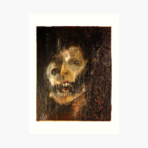portrait of the king Art Print