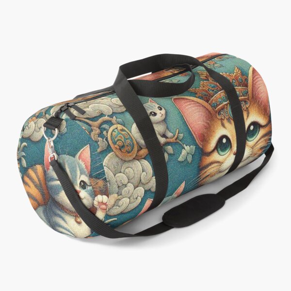 Artikelvorschau, Kaiserin-Mutterkatze und Prinz- und Prinzessin-Kätzchen entworfen und verkauft von Illuministique.