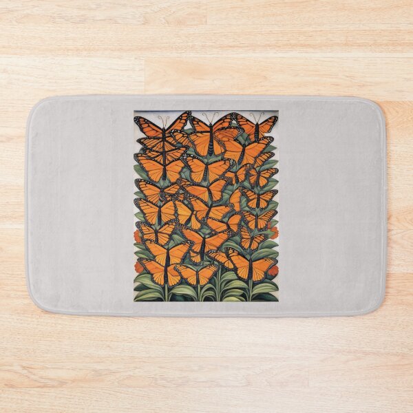 Item preview, Monarch Butterfly Migration Diego Rivera Inspired  designed and sold by retrographics.