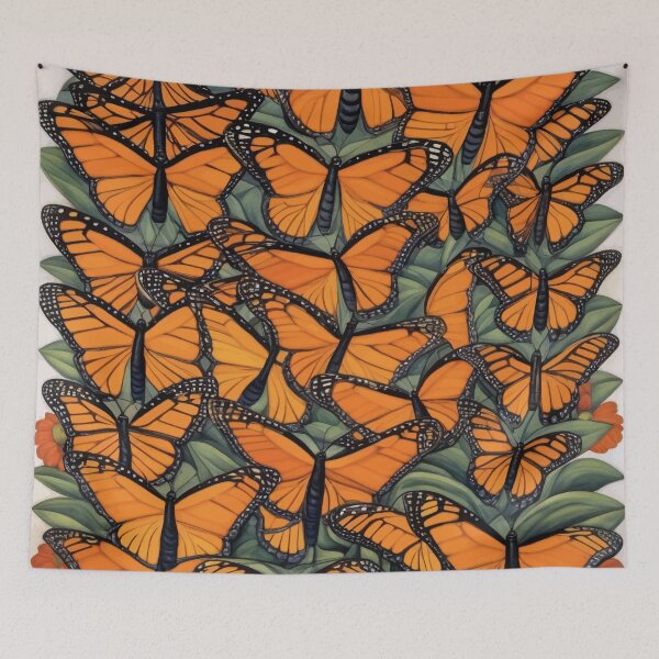 Item preview, Migración de la mariposa monarca Diego Rivera inspiró designed and sold by retrographics.