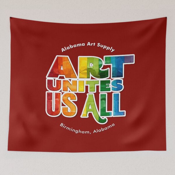 Item preview, Art Unites Us All - Alabama Art Supply designed and sold by Elizabeth Ragona.