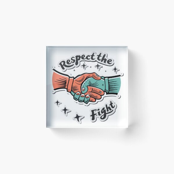 Item preview, Retro Wrestler's Handshake - Respect the Fight designed and sold by NiftyWrx.