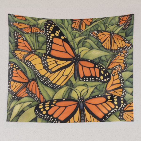 Item preview, Migración de la Mariposa Monarca No. 2 Diego Rivera Inspirado designed and sold by retrographics.