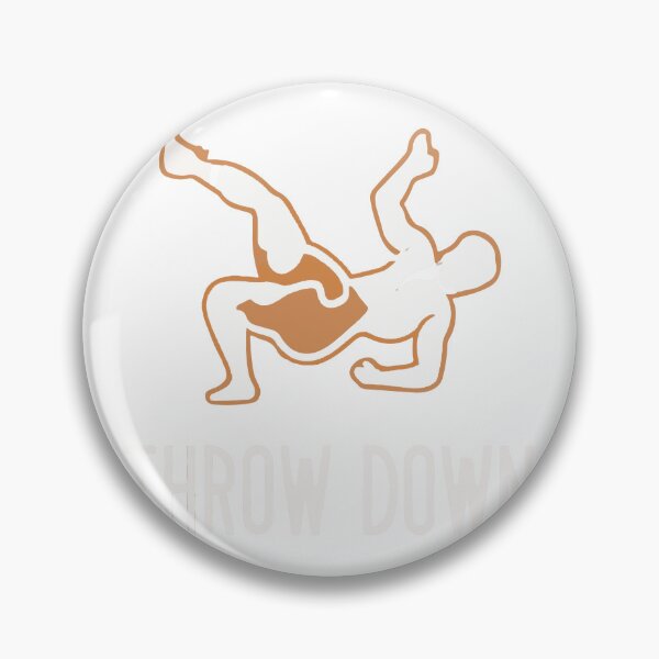 Item preview, Dynamic Wrestling Throw Silhouette - Throw Down designed and sold by NiftyWrx.