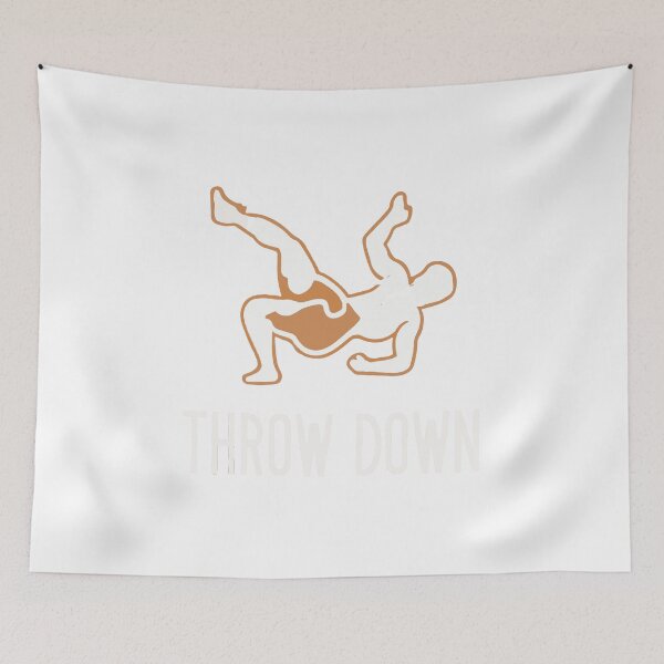 Item preview, Dynamic Wrestling Throw Silhouette - Throw Down designed and sold by NiftyWrx.