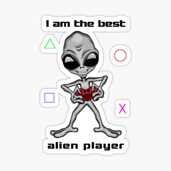 Item preview, Alien player designed and sold by UFO-ART.