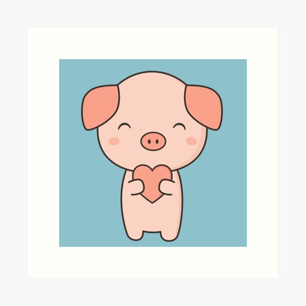 Kawaii Cute Pig 