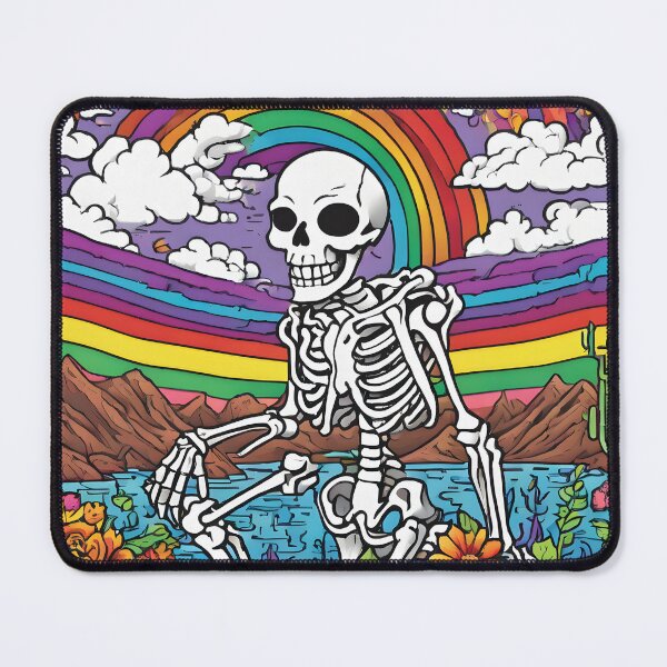 Item preview, Skeleton Rainbow Garden designed and sold by Ashley's Art Shoppe.