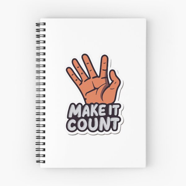 Item preview, Make It Count - Wrestling Referee Hand Countdown designed and sold by NiftyWrx.