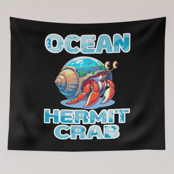 Item preview, ocean hermit crab designed and sold by perfect-radius.
