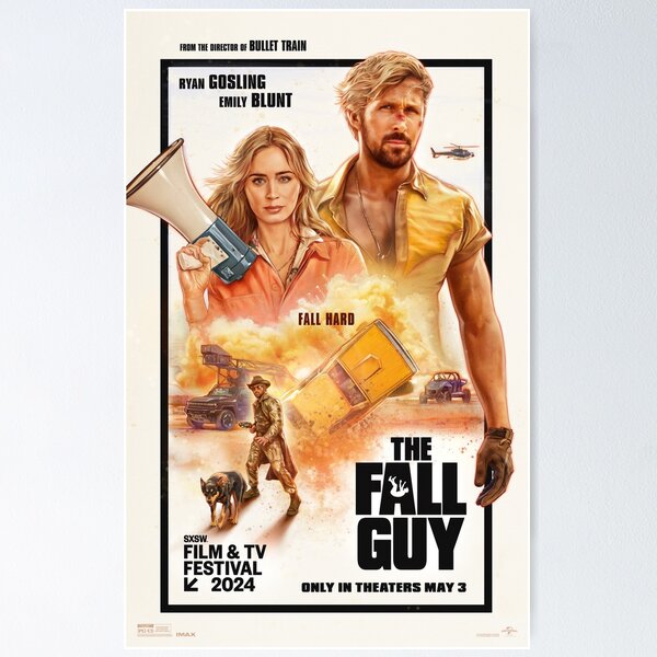 The Fall Guy 2024 Movie Ryan Gosling Emily Blunt