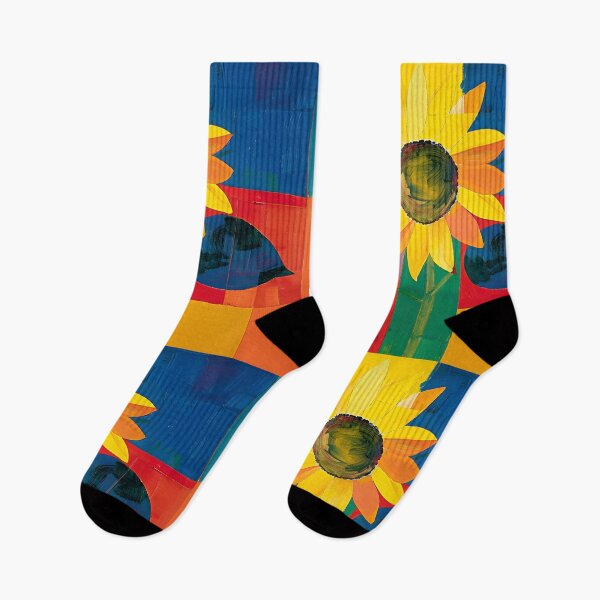 Item preview, Sunflower Serenade - Embracing Happiness and Harmony in Bauhaus Brilliance designed and sold by OlfactoART Studio.