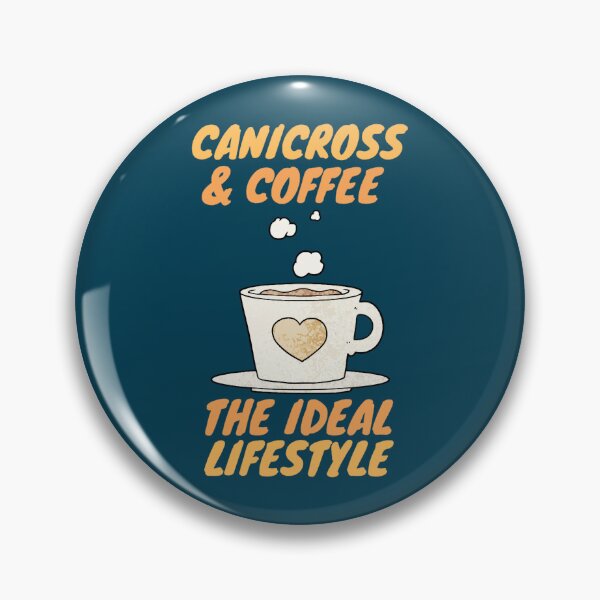 Item preview, canicross and coffee lifestyle designed and sold by ForestVintag.