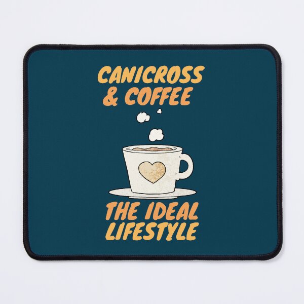 Item preview, canicross and coffee lifestyle designed and sold by ForestVintag.