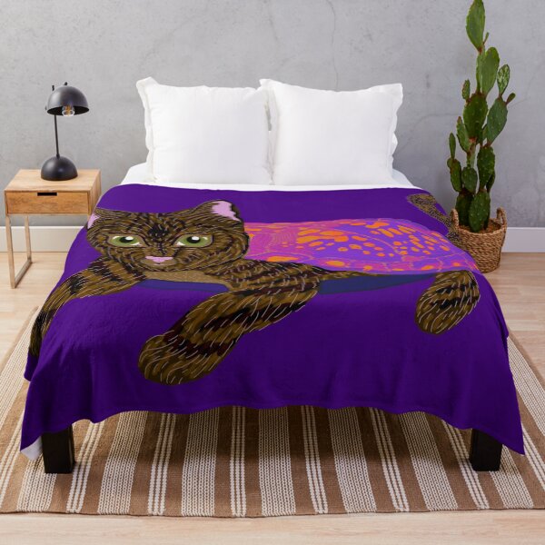 Item preview, Striped Box Turtle-Cat designed and sold by EarlyBirdEva.