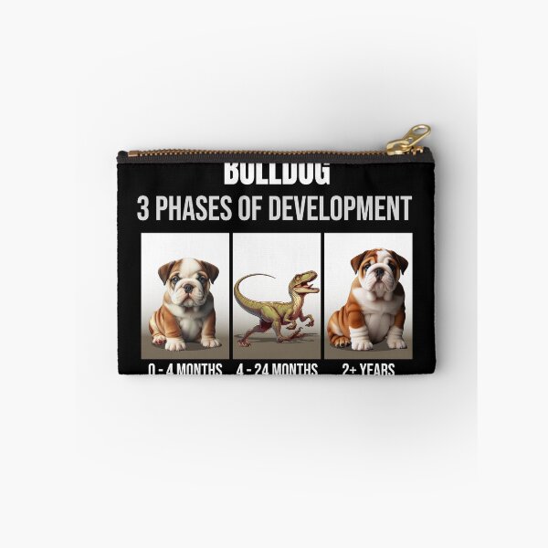 Item preview, Funny Bulldog Puppy 3 Phases Of Development designed and sold by BCreative4U.