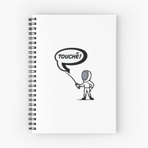 Item preview, Touché Comic Fencing Cartoon designed and sold by NiftyWrx.