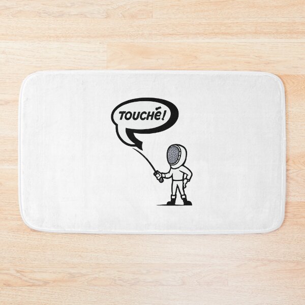 Item preview, Touché Comic Fencing Cartoon designed and sold by NiftyWrx.
