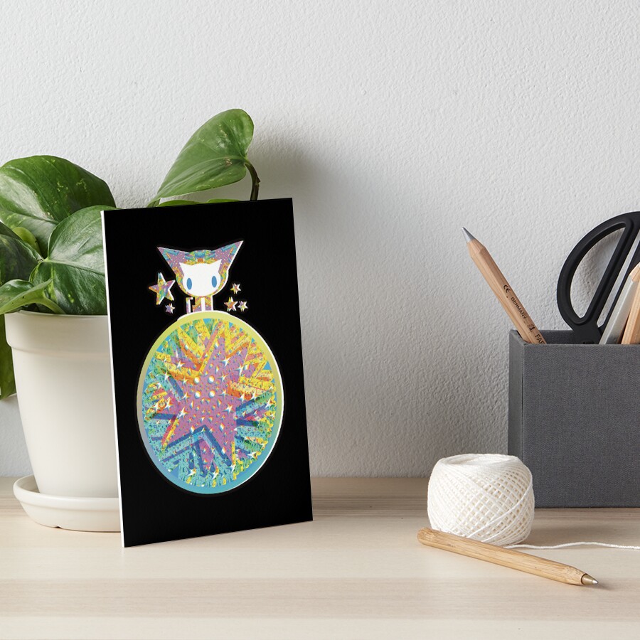 Item preview, Art Board Print designed and sold by Rickybrook.