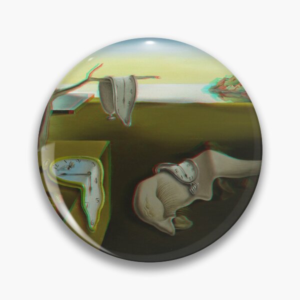 Item preview, Anaglyph 3D - Salvador Dali, "The Persistence of Memory" - Half Color red cyan designed and sold by Uruguay3Dy360.
