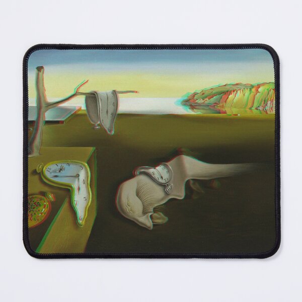 Item preview, Anaglyph 3D - Salvador Dali, "The Persistence of Memory" - Half Color red cyan designed and sold by Uruguay3Dy360.