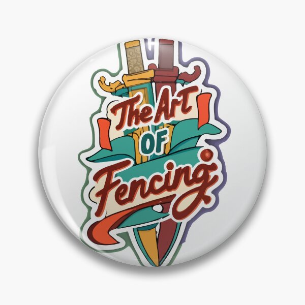 Item preview, Abstract Fencing Art - The Art of Fencing designed and sold by NiftyWrx.