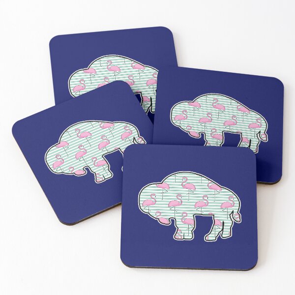 Item preview, Buffalo Flamingo Silhouette designed and sold by bamatt30.
