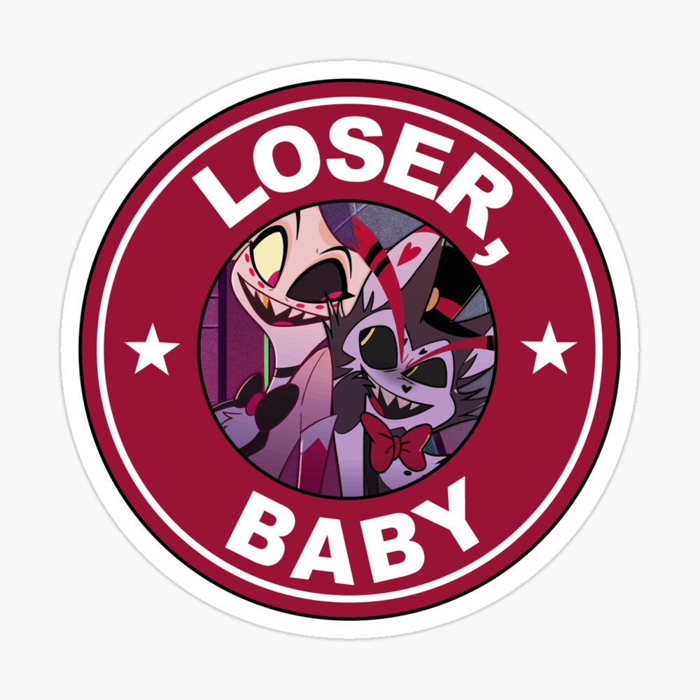 Hazbinhotel サインプリント Loser baby Hazbinhotel サインプリント Loser baby Hazbinhotel サイン