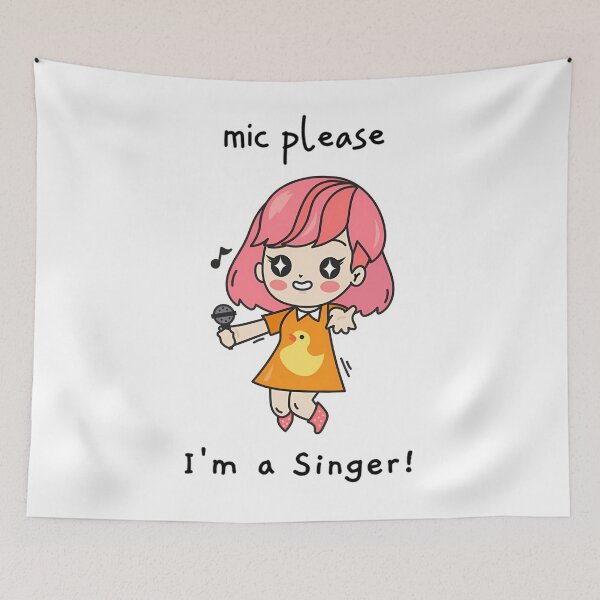 Item preview, Funny Singer Design designed and sold by ReynaSalinas4.