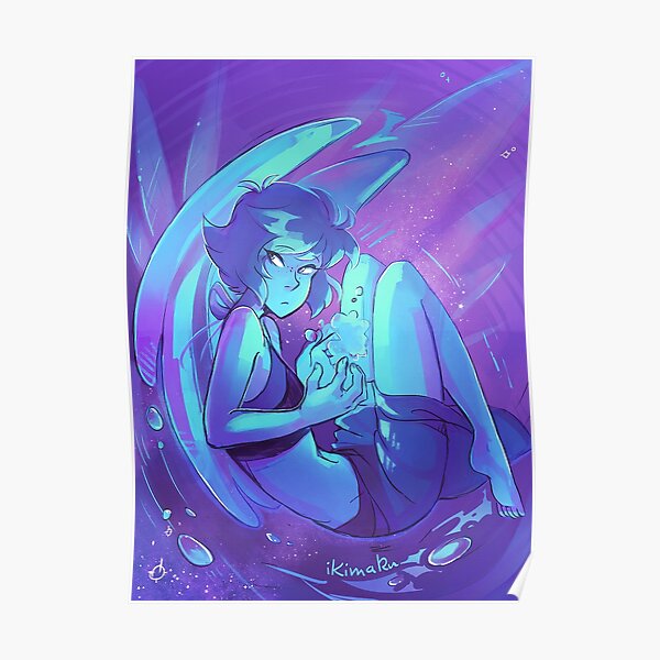 Water in Space Poster