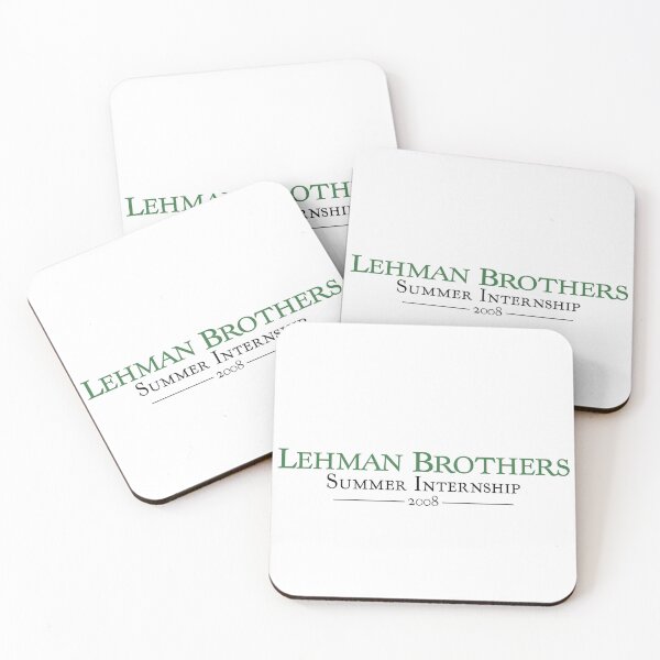 Item preview, Lehman Brothers Summer Internship 2008 designed and sold by QuinnGinger.