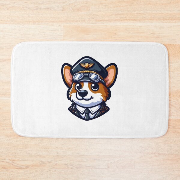 Item preview, corgi police officer designed and sold by FerdiEverywhere.