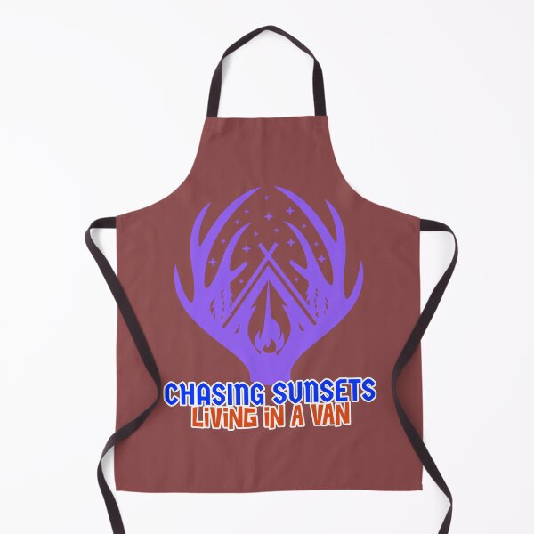 Item preview, Chasing sunsets living in a van camp designed and sold by Redlimetshirts.