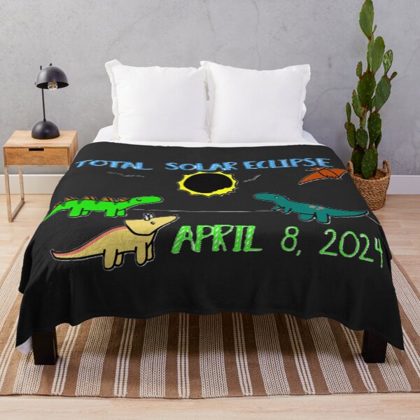 Item preview, Total Solar Eclipse with Dinosaurs Carbondale IL designed and sold by Lydia Conder.