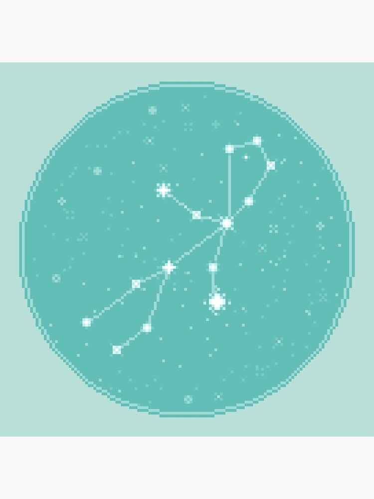 8bit Constellations: Virgo by sp8cebit